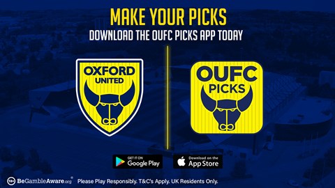 Win Prizes with OUFC Picks