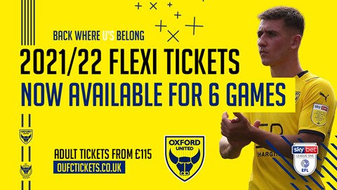 Flexi Tickets Now Available