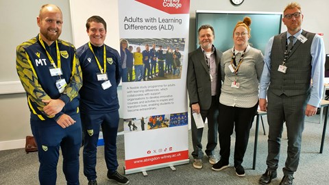 Oxford United in the Community speak at first Adults with Learning Differences Conference