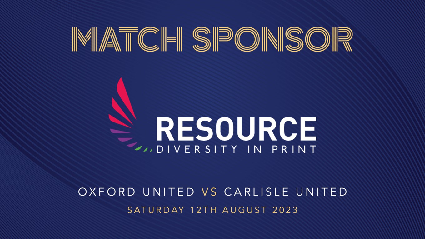 Resource Sponsor Game - News - Oxford United