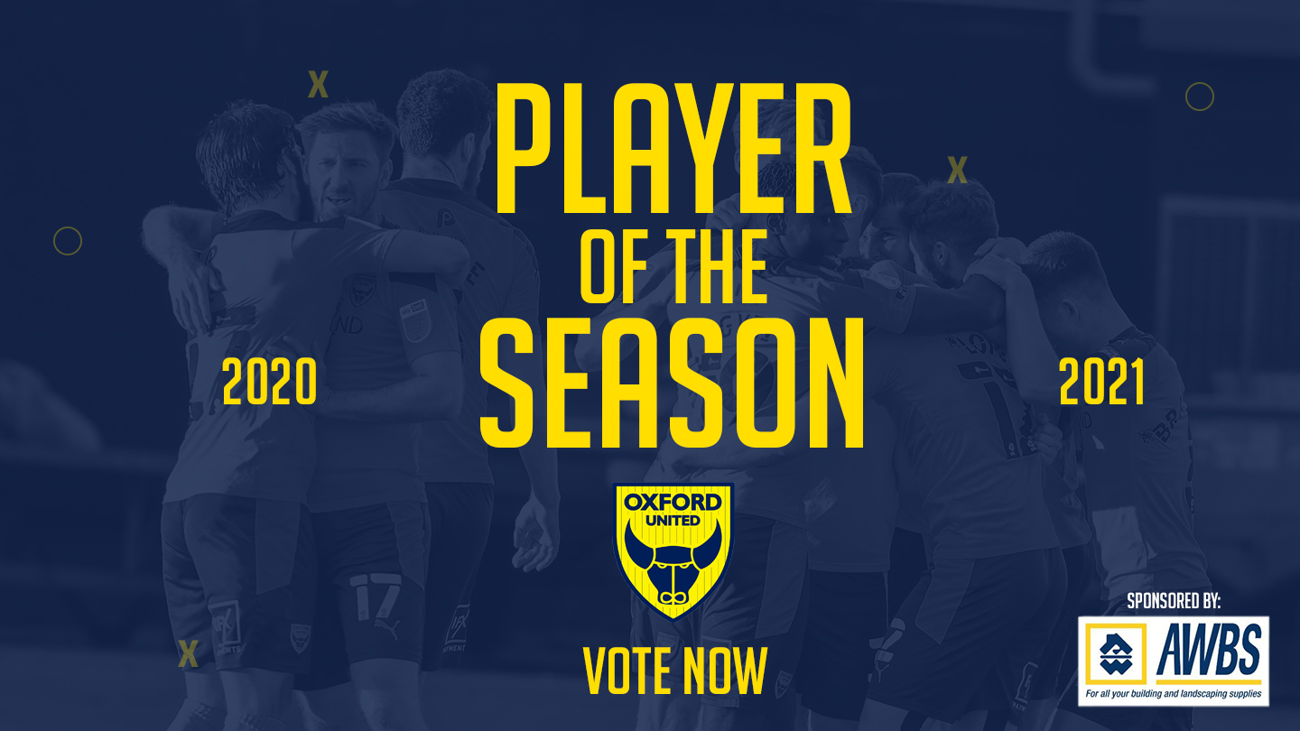 Player of the Season- Last Chance to Vote - News - Oxford United