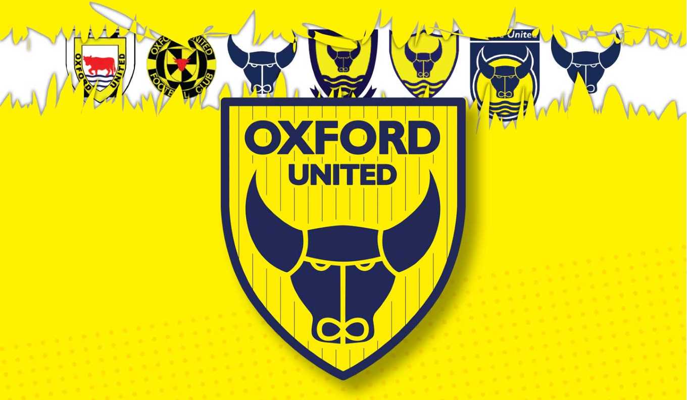 football badge Oxford United St George Joined Shields badge 